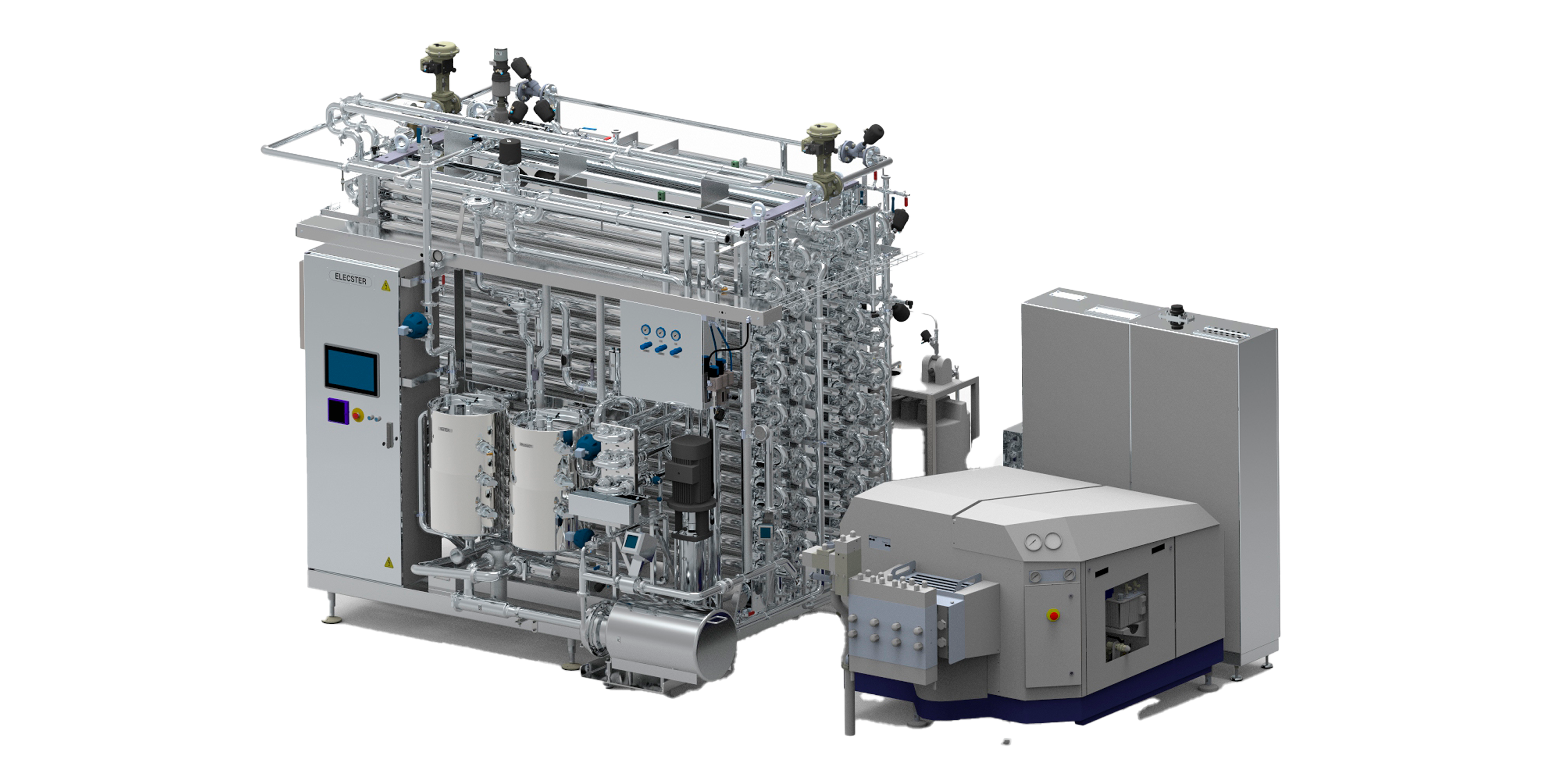 Pouch sealing line